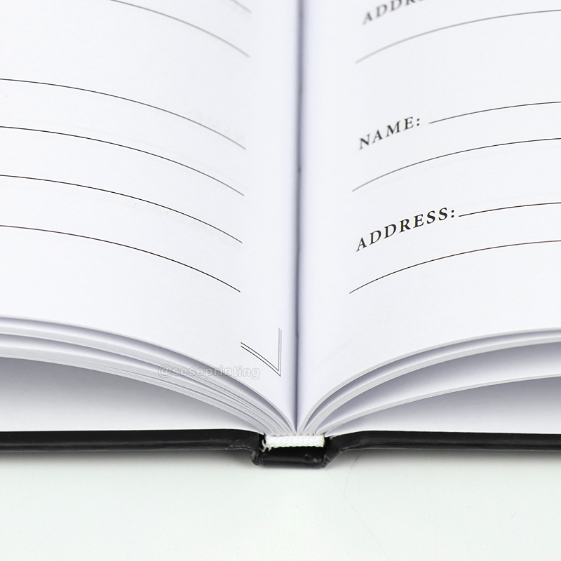 Custom Wedding Guest Book Printing Vow Engagement Planner Book 9