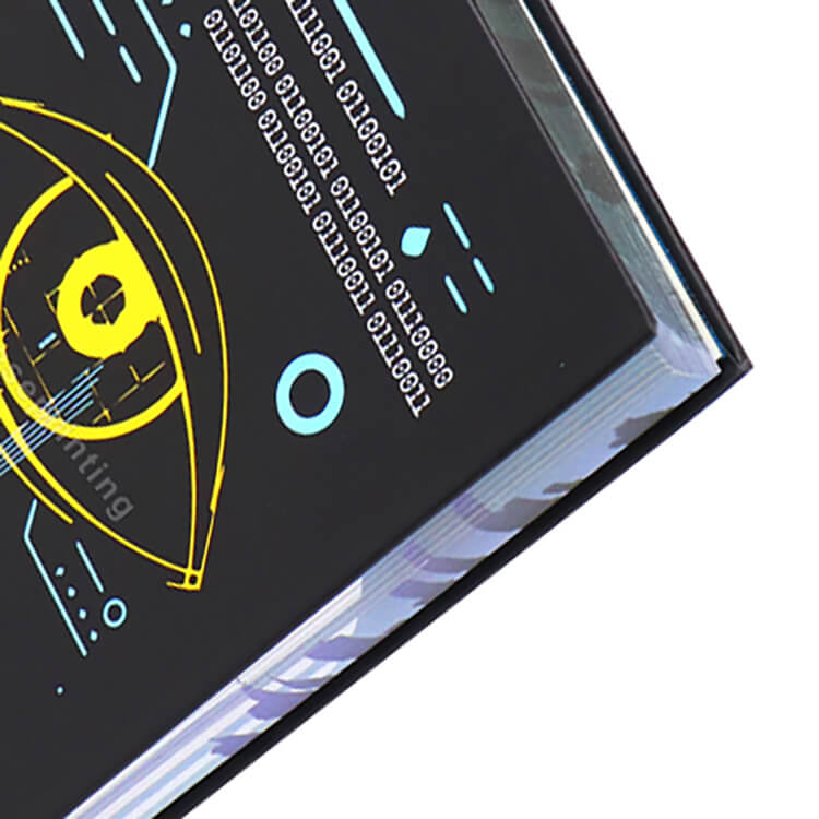 Custom Self Publishing Book Printing Hardbound Sprayed Edges Book 10