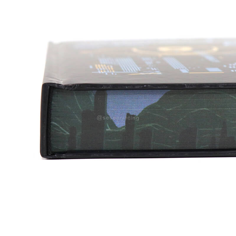 Custom Self Publishing Book Printing Hardbound Sprayed Edges Book 11