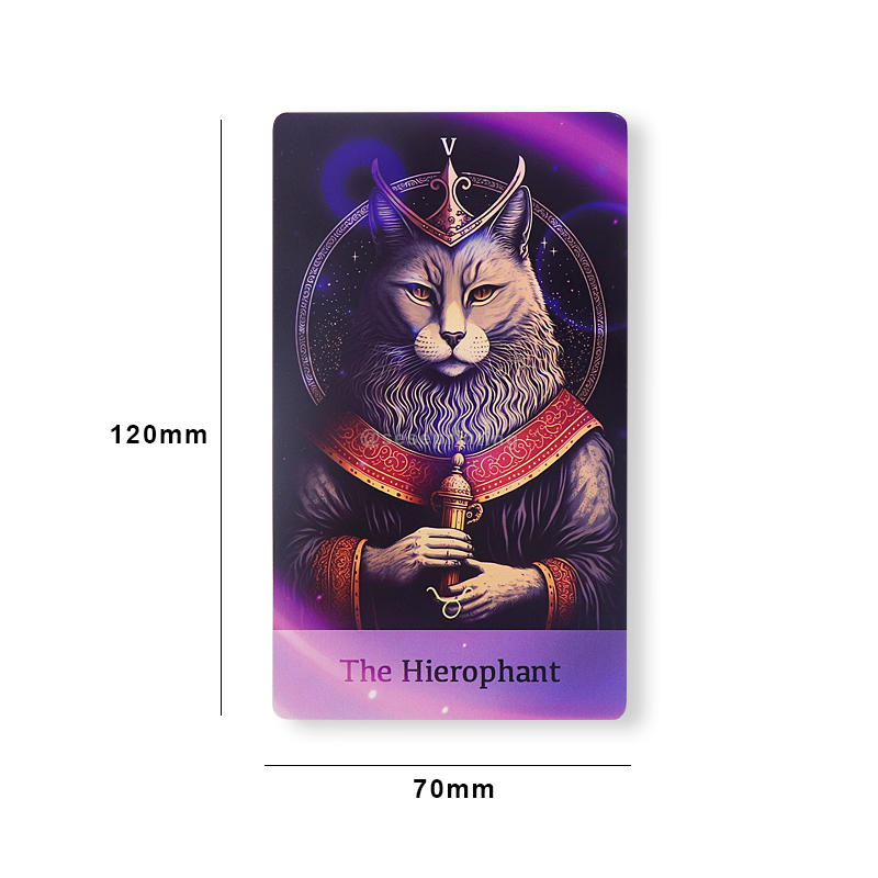 Printing 78 Card Game Design Custom Tarot Cards with Guidebook 8
