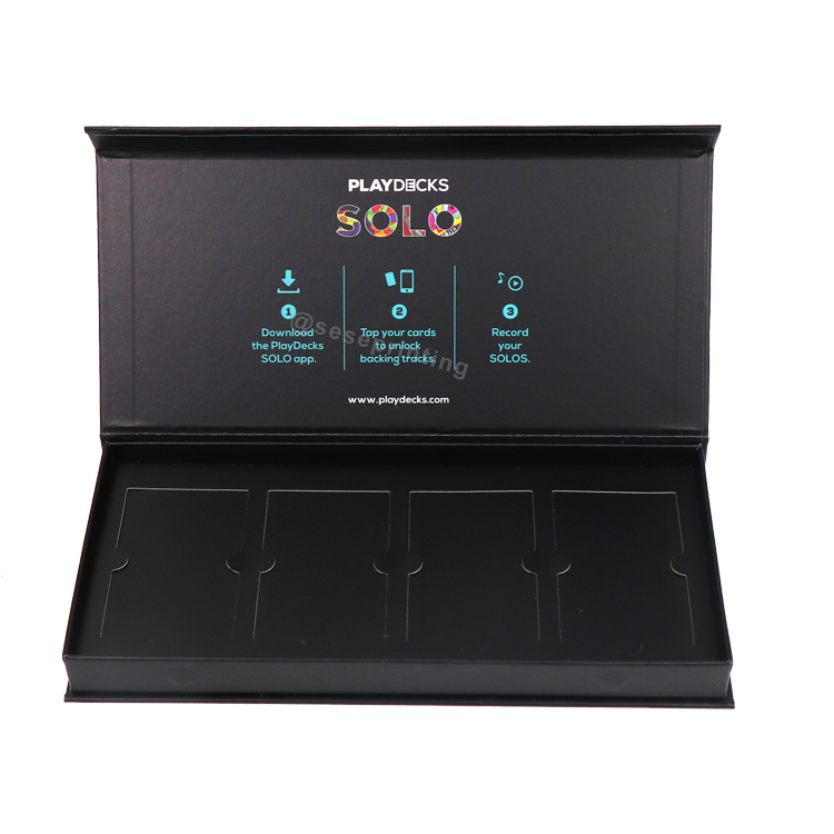 Custom Brand Logo Printing Magnetic Gift Box  Paper Packaging Box 7