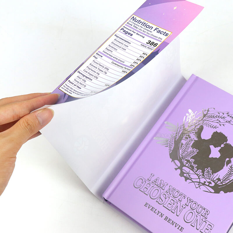 China Printing Book Company Custom Sprayed Edges Hardbound Books 8