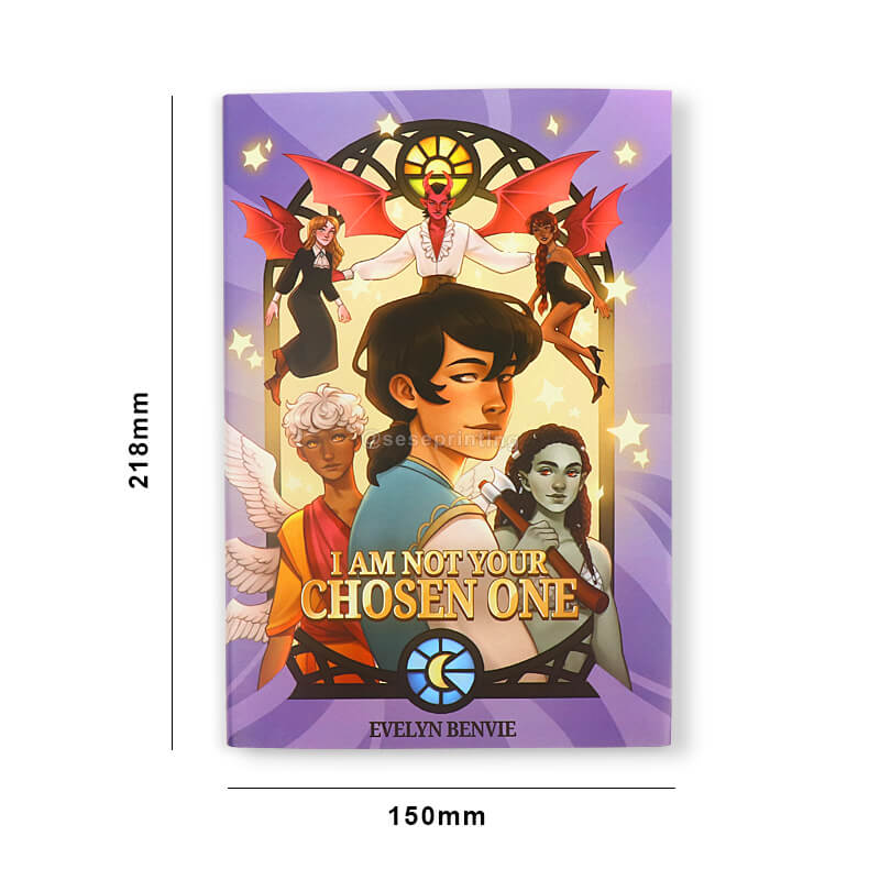 China Printing Book Company Custom Sprayed Edges Hardbound Books 6