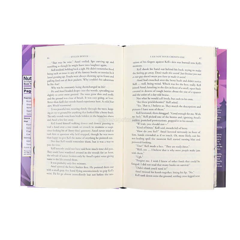 China Printing Book Company Custom Sprayed Edges Hardbound Books 7