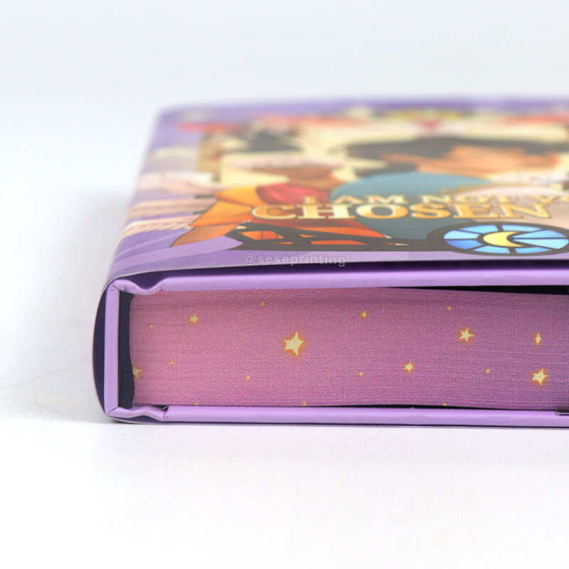 China Printing Book Company Custom Sprayed Edges Hardbound Books 11