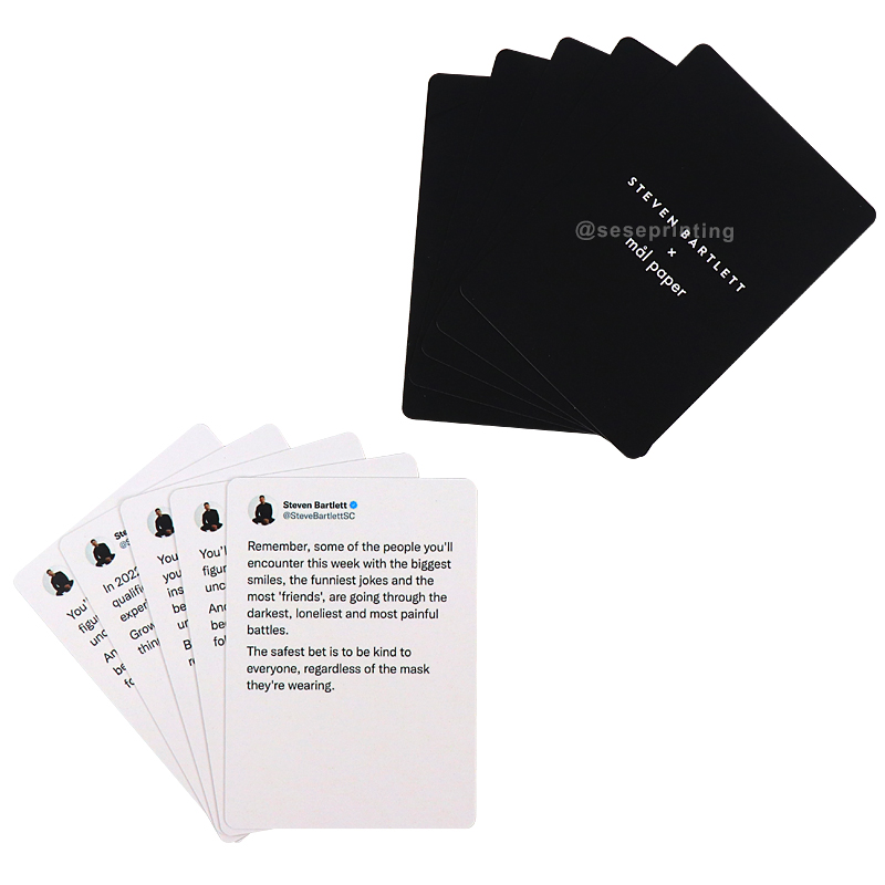 Custom Positive Motivational Card Game Affirmation Card Company 9