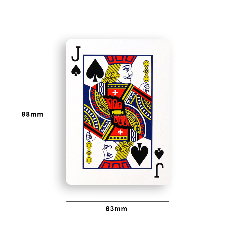 Paper Playing Card Custom Poker Cards Printing Front and Back 8