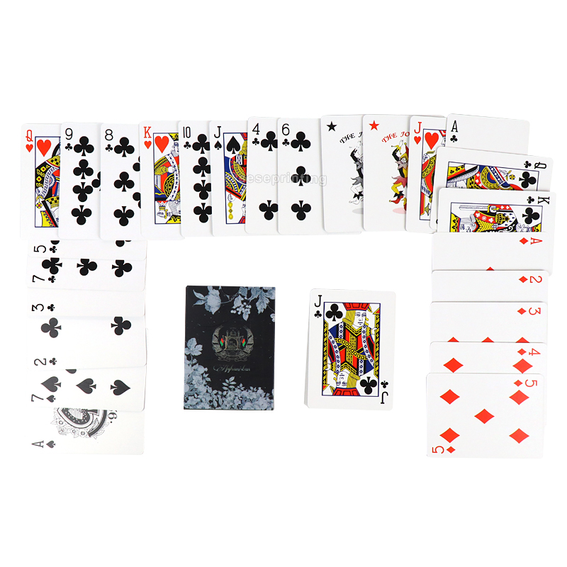Paper Playing Card Custom Poker Cards Printing Front and Back 6