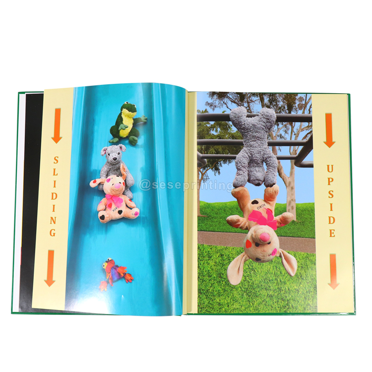 Custom Book Printing Publisher Hardcover Children Picture Books 8