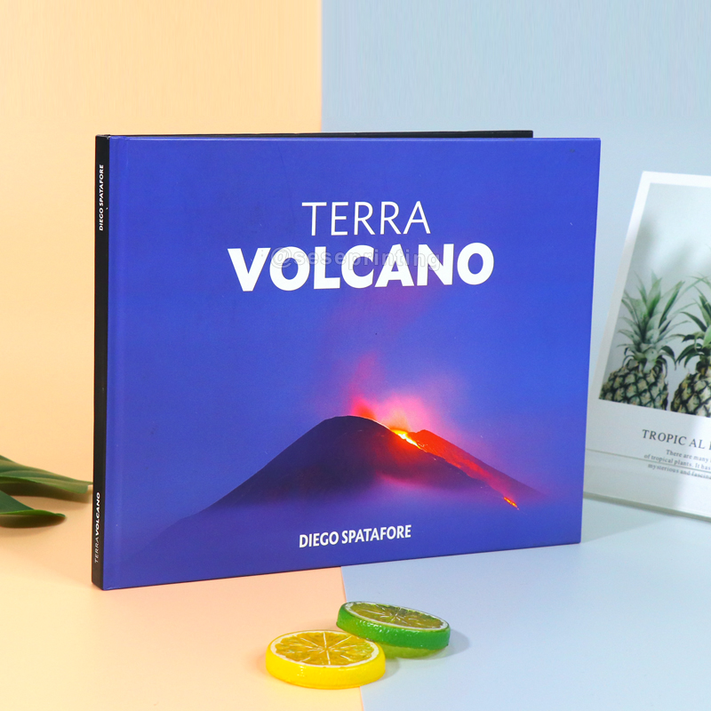 Custom Publish Hardbound Landscape Photo Book Printing Services 6