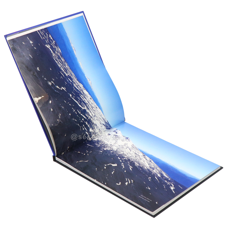 Custom Publish Hardbound Landscape Photo Book Printing Services 8