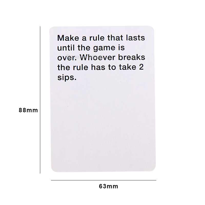 Drinking Card Game Custom Printing Couples Card Games Adult 8