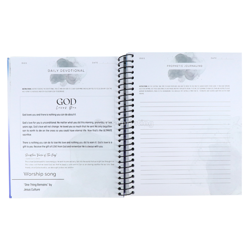 Custom A5 Affirmation Manifestation Planner Daily Prayer Journey 7