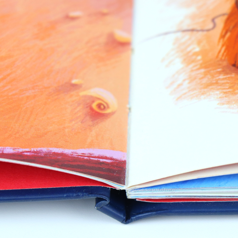 Custom Book Printing Services Hardcover Story Children Books 9
