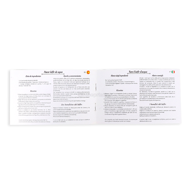 Custom Brochure Printing Glossy Booklet Instruction Manual 8