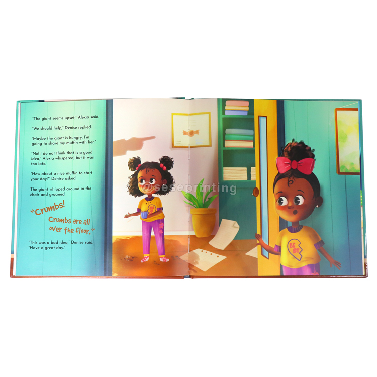 OEM Custom Children Book Printing on Demand Story Book Services 7