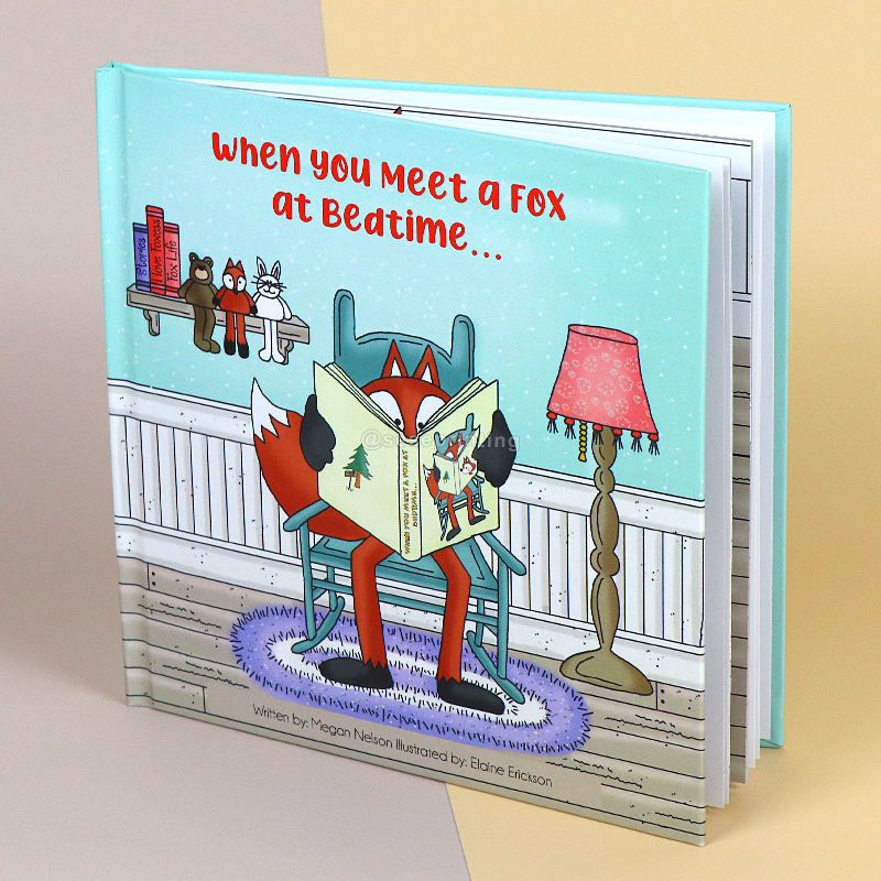 Custom Book Printing Children Story Illustration Picture Book 6