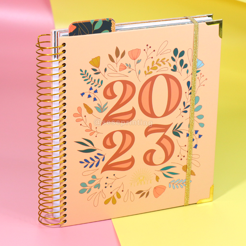 Customized Spiral Budget Challenge Book Daily Financial Planner 6