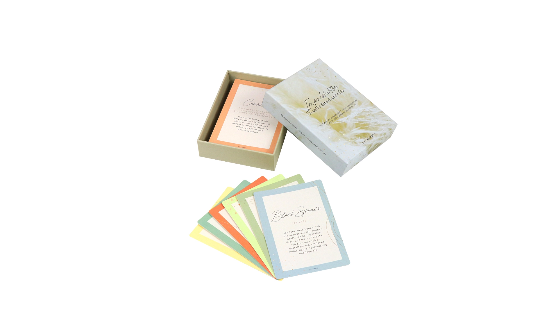 Custom Printing 54 Emotional Card Inspirational Affirmation Cards 1