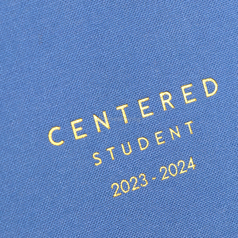 Custom Printing Weekly Student Journal Notebook Spiral Planner 8