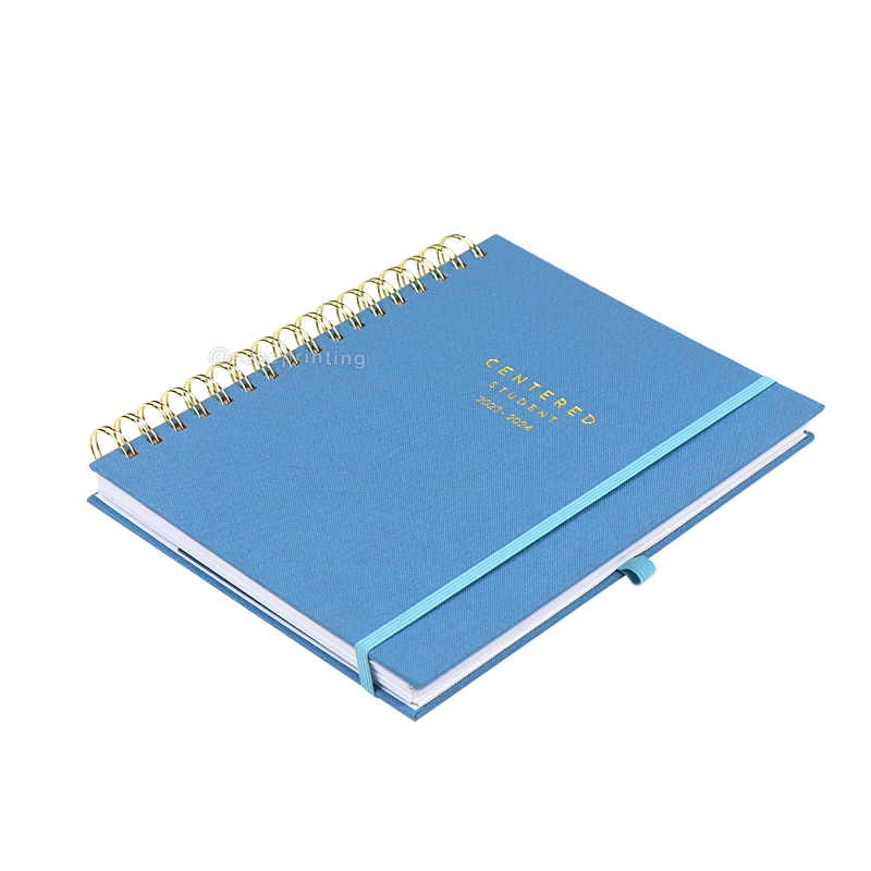 Custom Printing Weekly Student Journal Notebook Spiral Planner 7