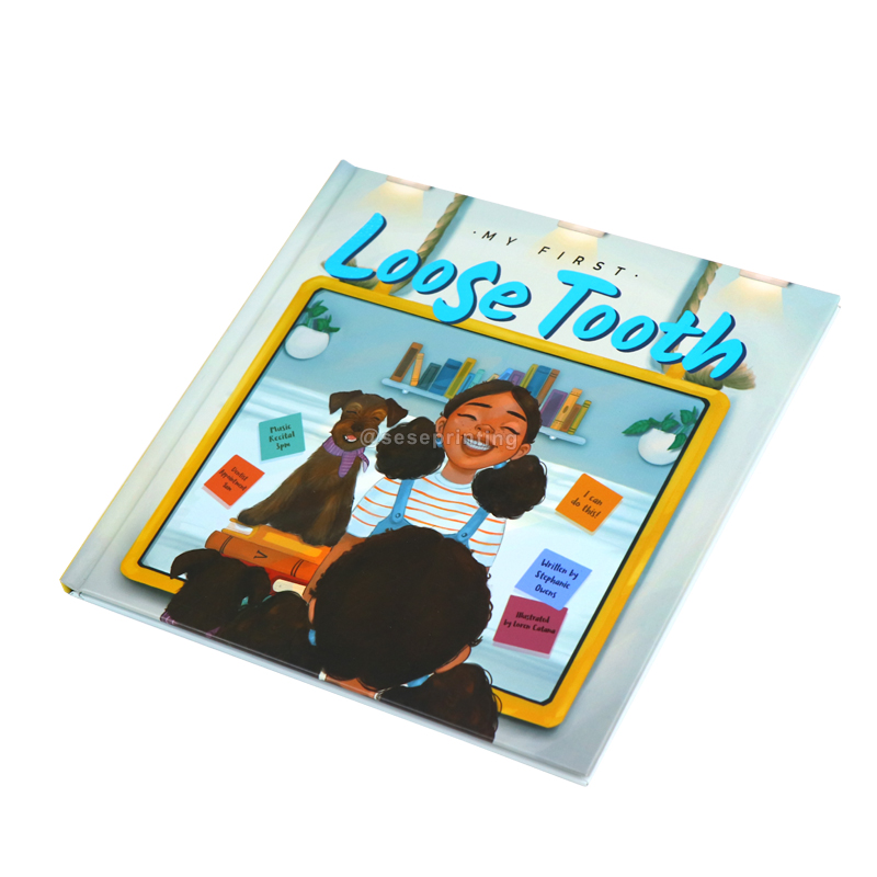 Custom Printing Hardcover Full Color Children Story Book 7