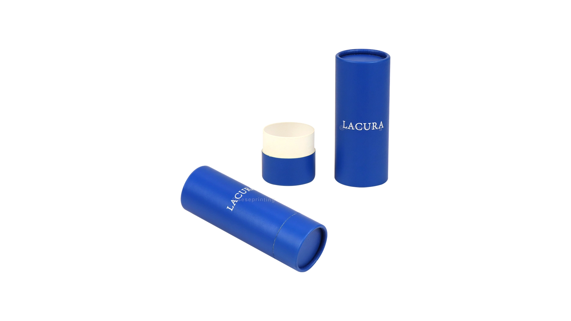 Custom Cylinder Packaging Paper Tube Box with Long Lid 1