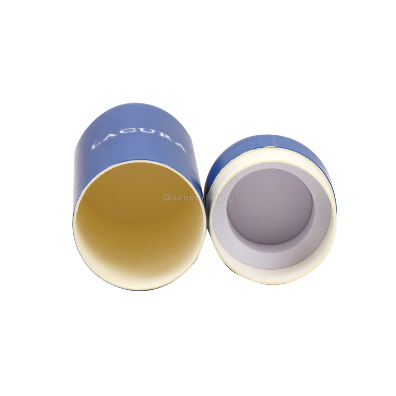 Custom Cylinder Packaging Paper Tube Box with Long Lid 8