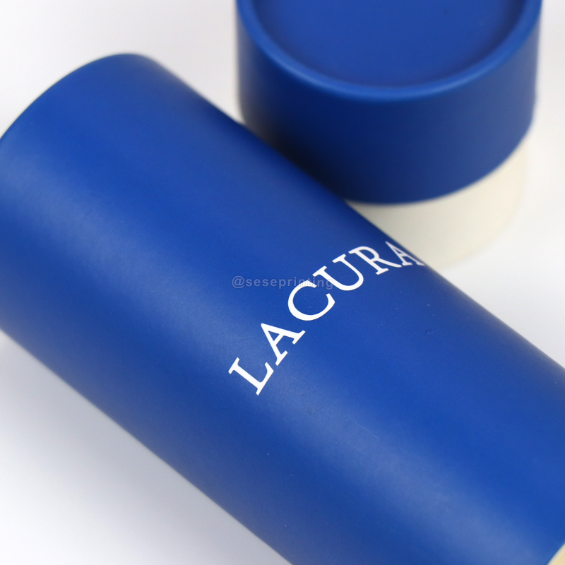 Custom Cylinder Packaging Paper Tube Box with Long Lid 9