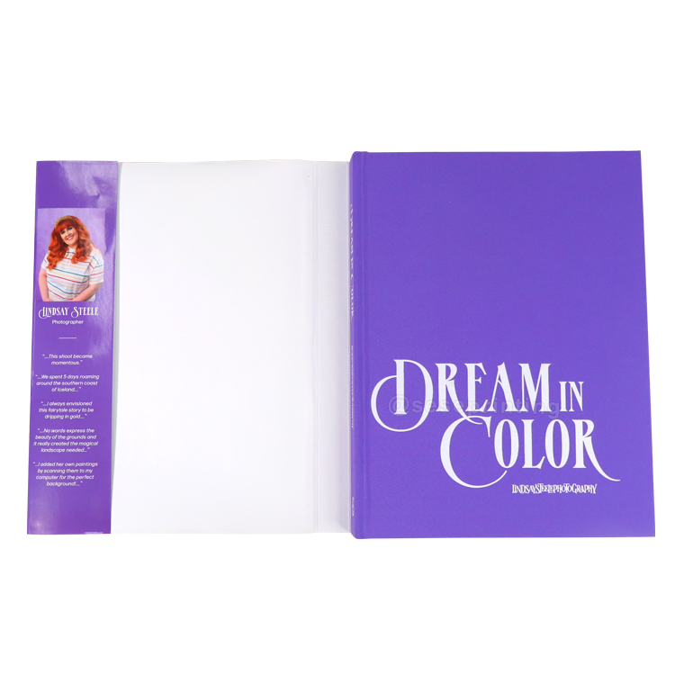 Publishing Printing Brochures Custom Hardcover Photo Book 7