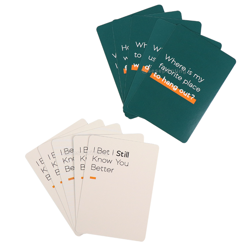 Custom Affirmation Cards Adults Drinking Board Game with Chips 9