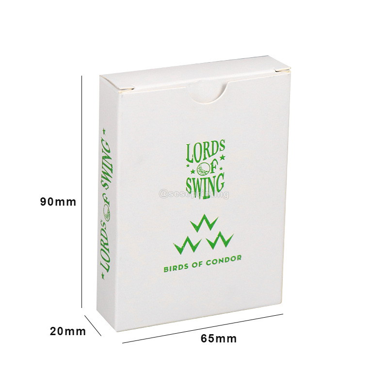 Custom Adult Card Games Printing Poker Card with Green Edges 7