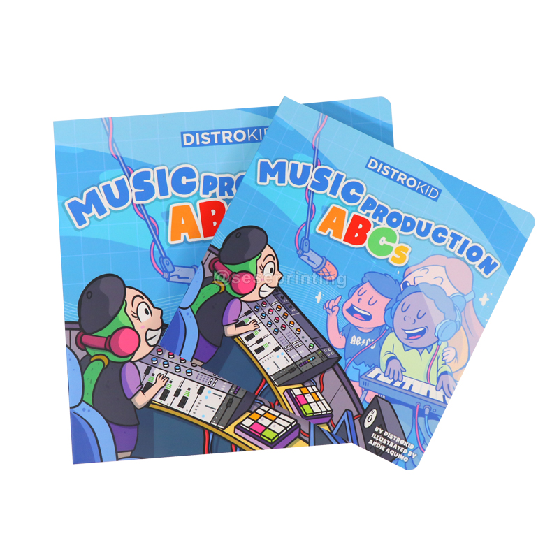 Children Story Picture Book Cardboard Book Printing for Kids 7