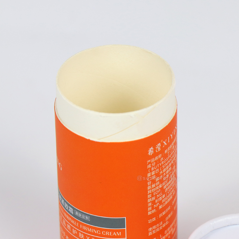 Custom Cosmetic Cylinder Box Candle Paper Tube Packaging Box 9