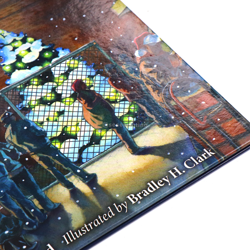 Custom Full Color Hardcover Children Story Picture Book Print 8