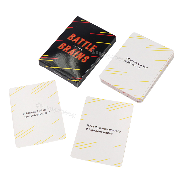 Printing Custom Question Cards Adult Party Battle Card Game 6