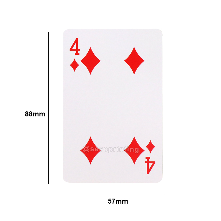 Both Sides Printed 57*88mm Poker Card Custom Adult Playing Cards 8