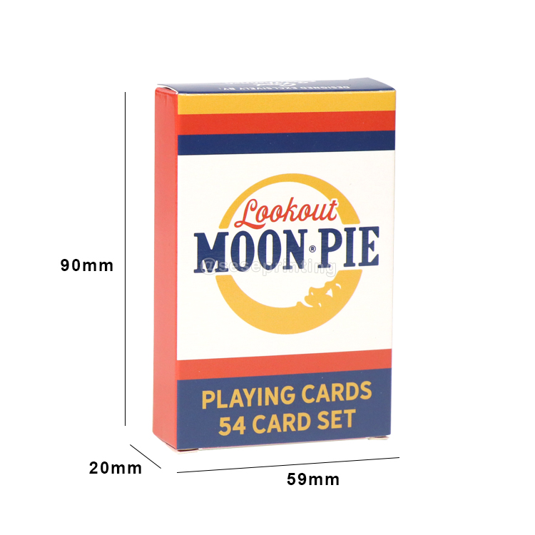 Both Sides Printed 57*88mm Poker Card Custom Adult Playing Cards 7