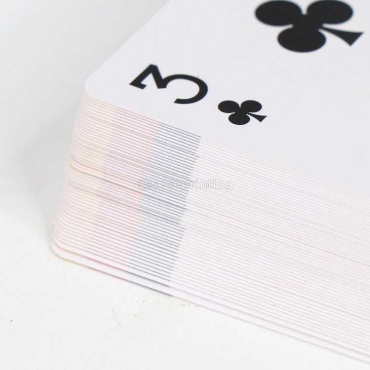 Both Sides Printed 57*88mm Poker Card Custom Adult Playing Cards 10