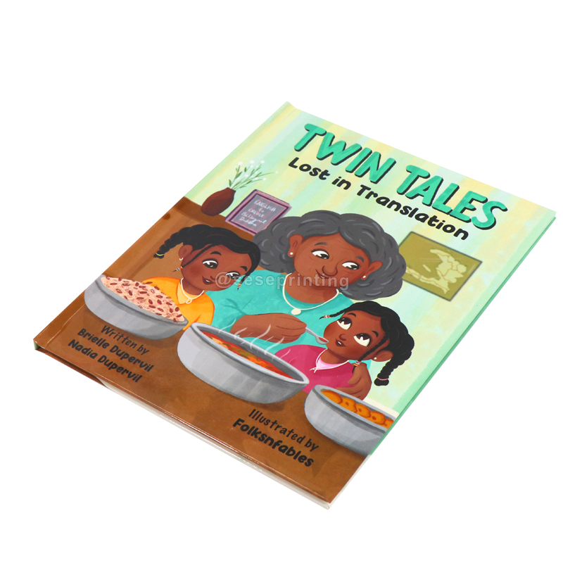 OEM Children Book Printing Custom Learning Kids Story Book 8