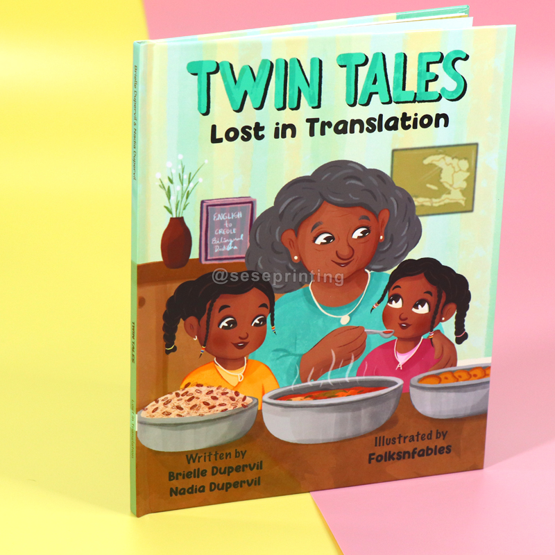 OEM Children Book Printing Custom Learning Kids Story Book 6