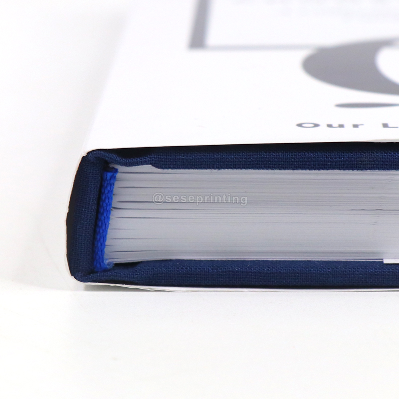 Custom Foil Cover Book Printing Service Hardcover Fiction Book 9