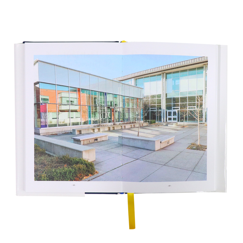 Custom Foil Cover Book Printing Service Hardcover Fiction Book 7