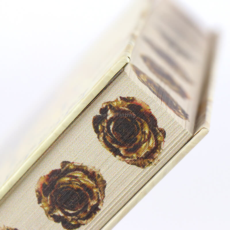 Custom Full Color Hardcover Book Printing Sprayed Edges/Spot UV 9