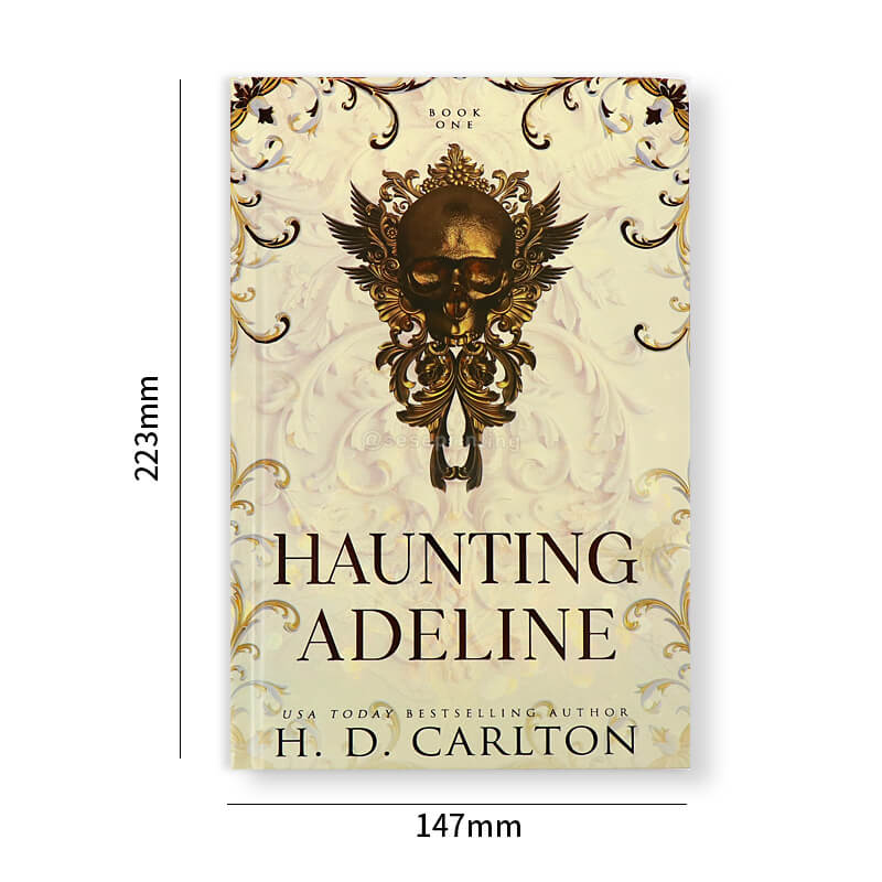 Custom Full Color Hardcover Book Printing Sprayed Edges/Spot UV 6