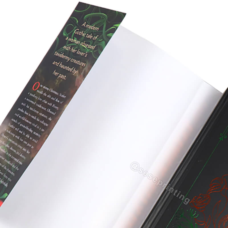 China Book Printing Company Hardcover Book with Sprayed Edges 8