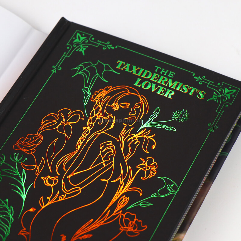 China Book Printing Company Hardcover Book with Sprayed Edges 9