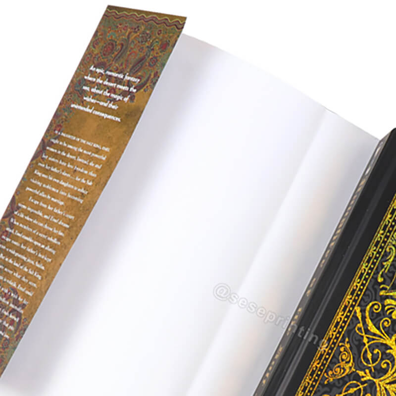 Foiled on Hardback Book Printing Sprayed Edges and Dust Jacket 8