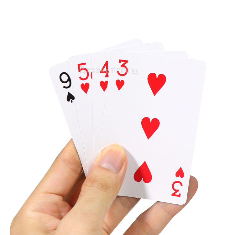 China Custom 57*87 Bridge Card Printed Playing Poker Card Game 10