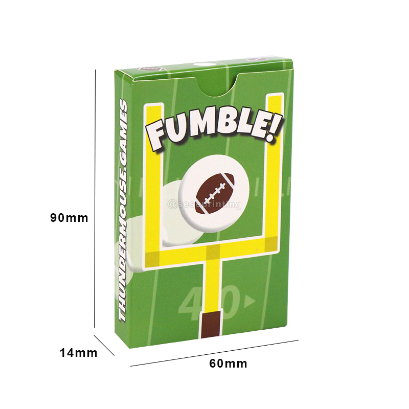 Printing Custom Fumble Football Card Party Card Game for Adult 7